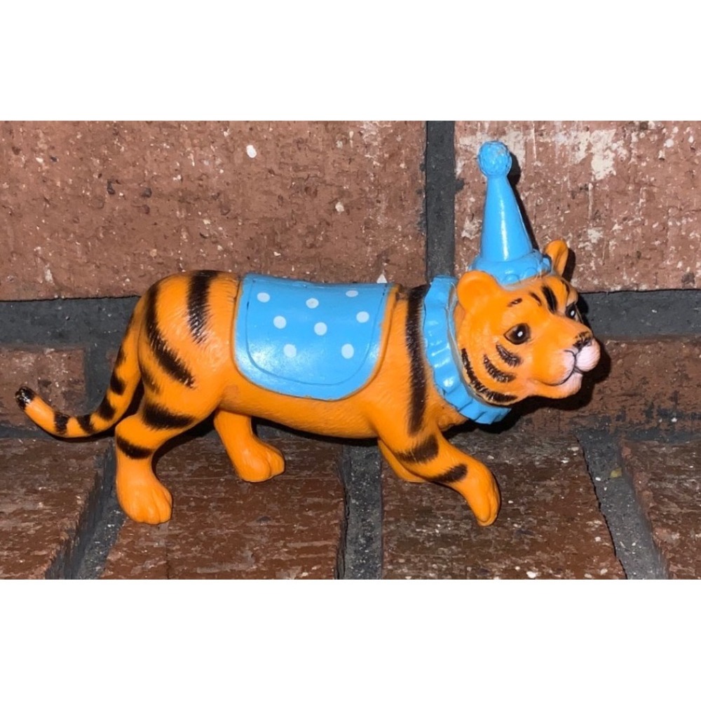 Ankyo Circus Party Animal Tiger Action Figure Toy And Birthday Cake Topper